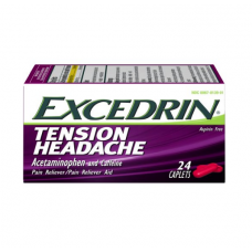 Excedrin Analgésico Tension Headache Alívio Rápido Sem Aspirina (Contém 24)